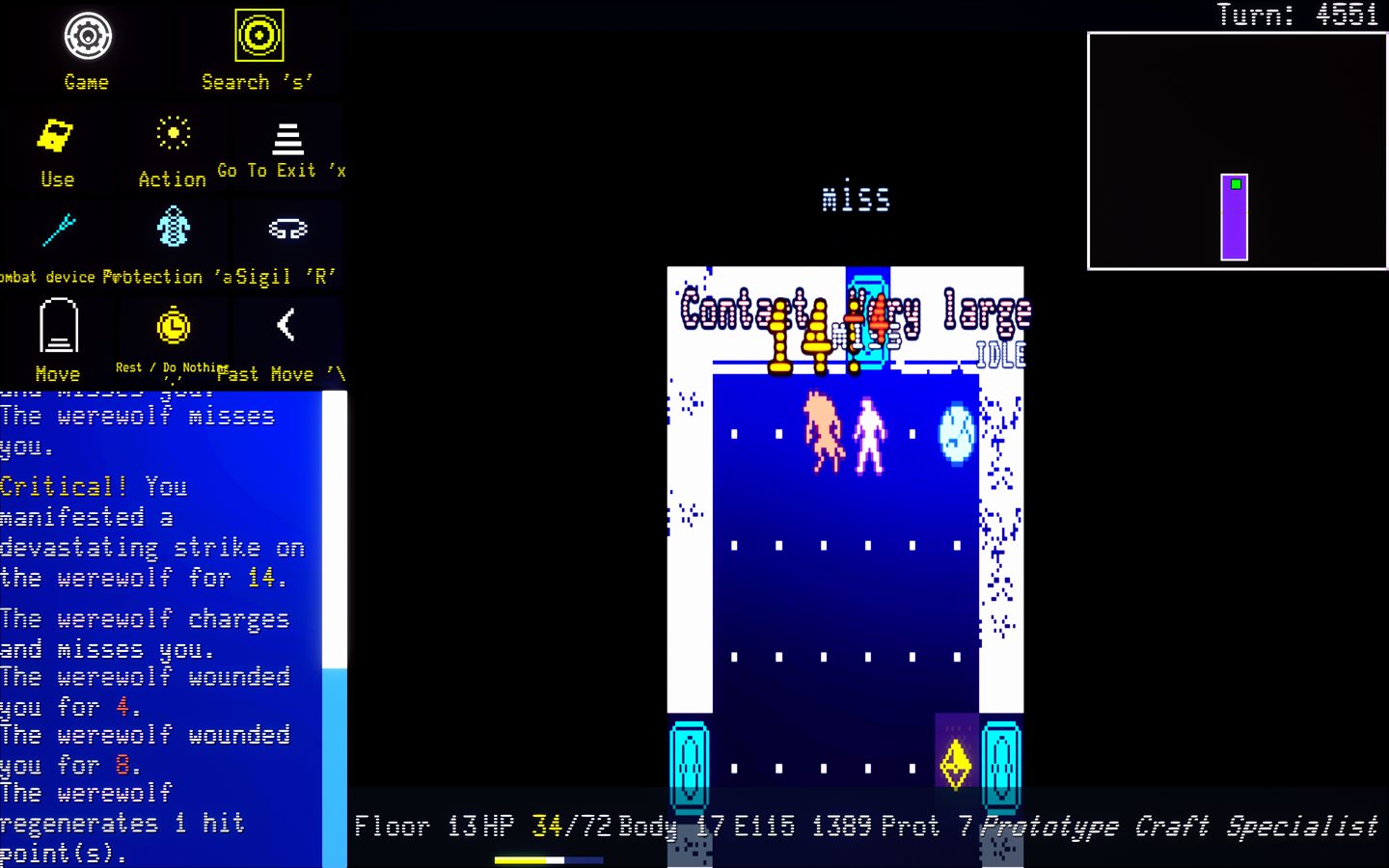 High-contrast display