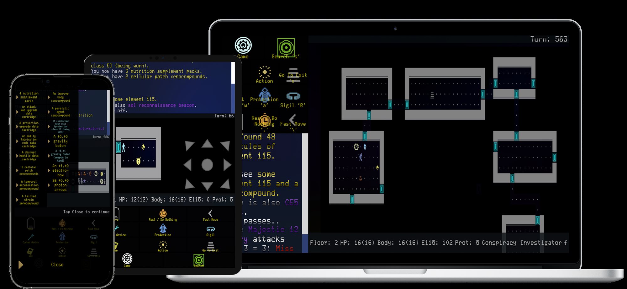 Hollows of NHI on iPhone, iPad and Mac