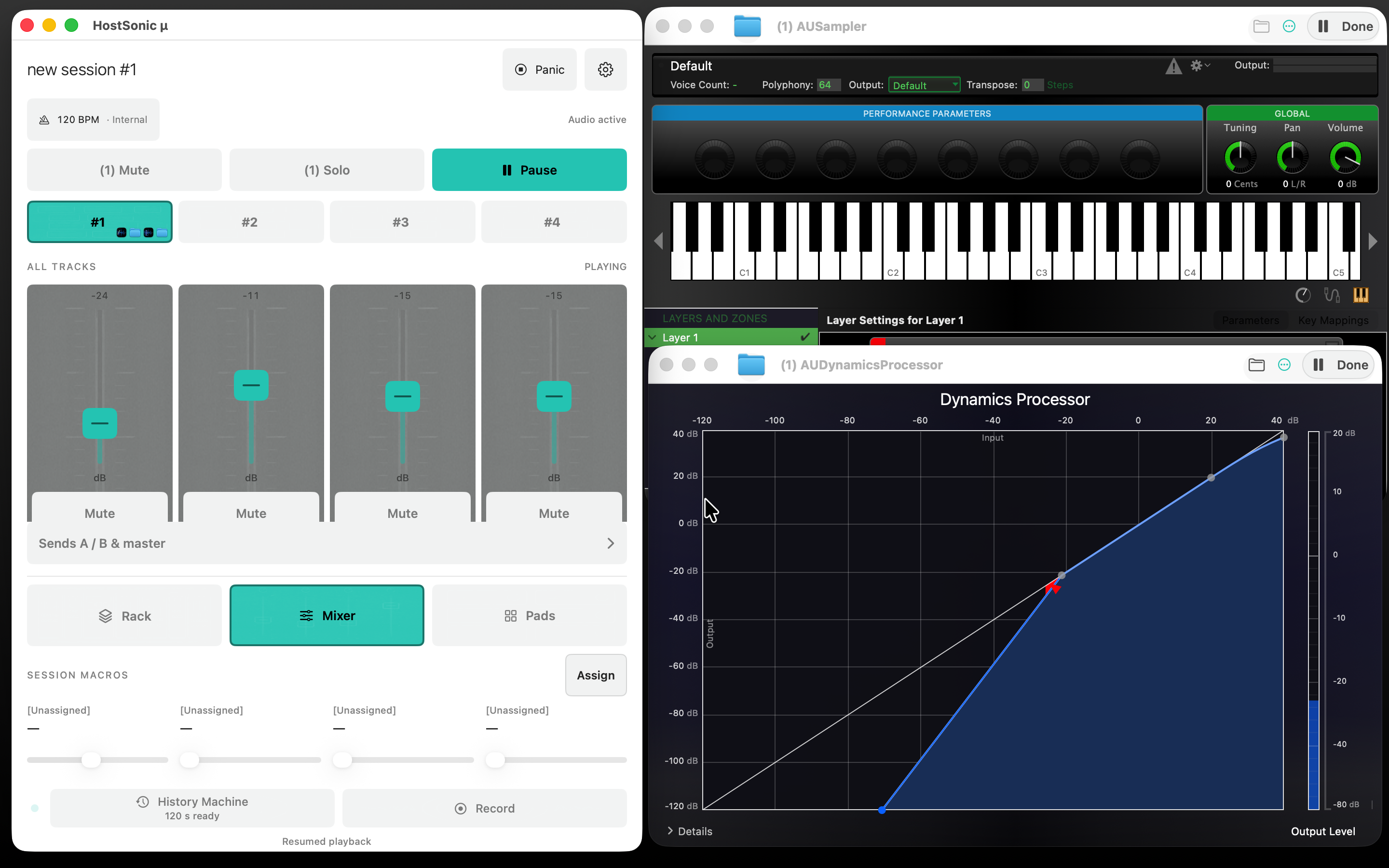 HostSonic standalone host on Mac