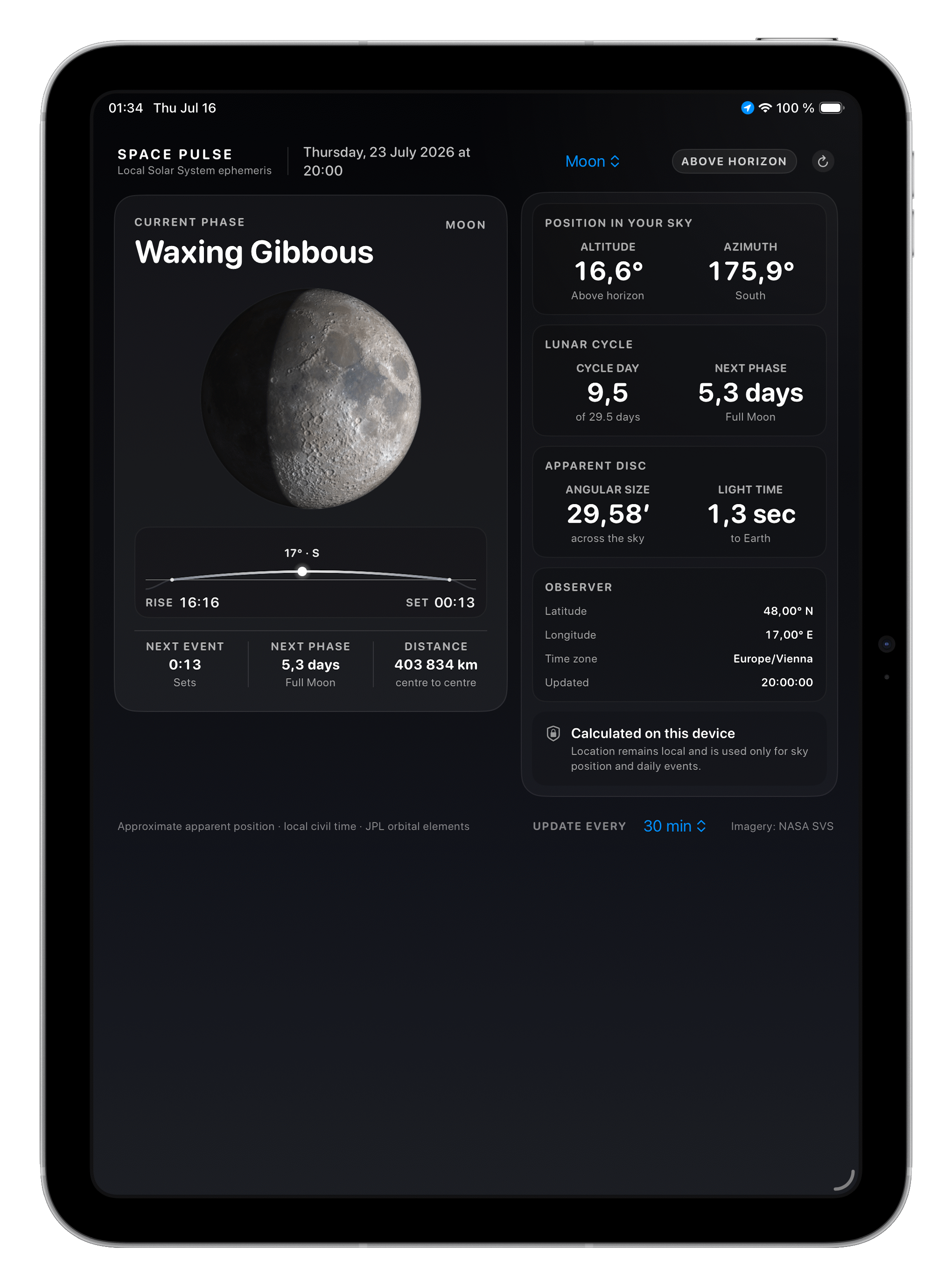 Space Pulse on iPad