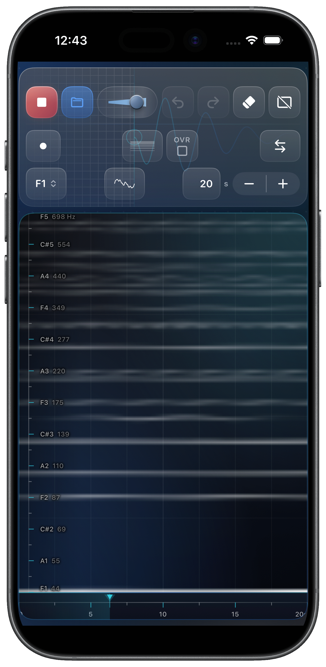 Trace Sonic main app on iPhone